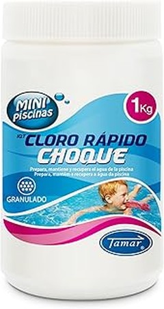 Almacenamiento adecuado del cloro granulado para piscina