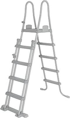 Métodos para asegurar una escalera de seguridad a la piscina