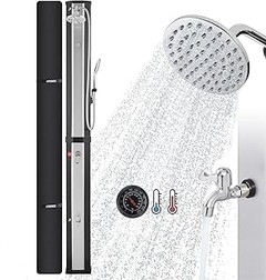 Guía para elegir la mejor ducha solar de acero inoxidable para tu espacio