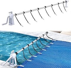Tiempo promedio para enrollar un cobertor de piscina