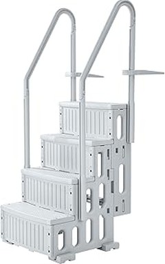 Comparativa de las mejores escaleras para piscinas elevadas según el usuario