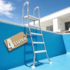 Reseñas de las mejores escaleras para piscinas profundas