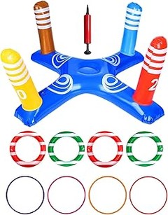 Comparativa de los mejores juegos de anillas para piscina según la edad