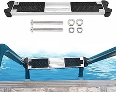Cómo los peldaños de repuesto afectan la seguridad de tu escalera de piscina