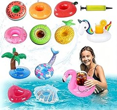 Descubre las ventajas de los portabebidas hinchables para piscinas