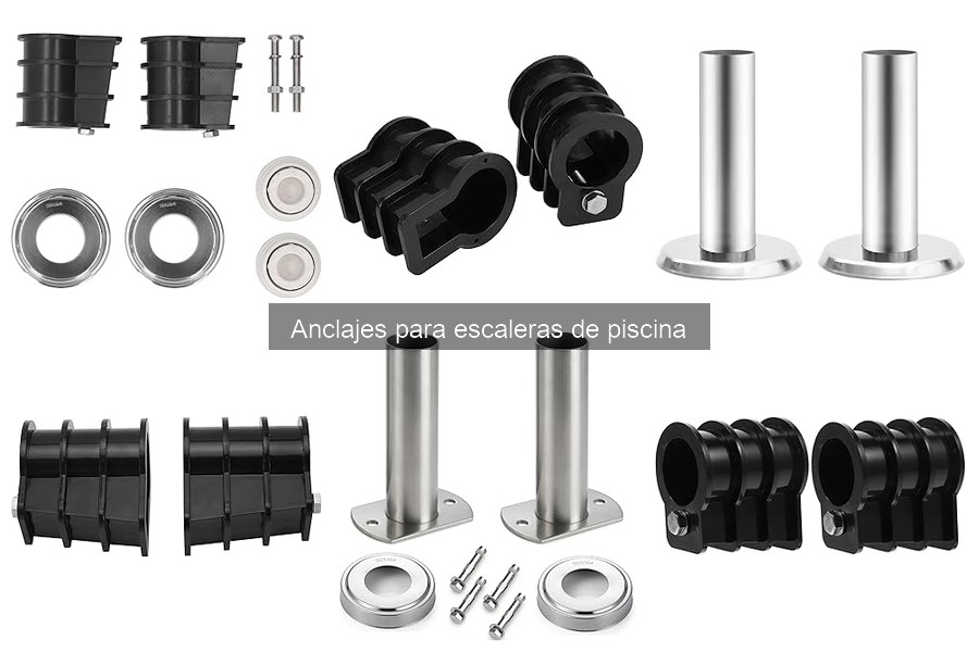 Alternativas a anclajes para escaleras de piscina