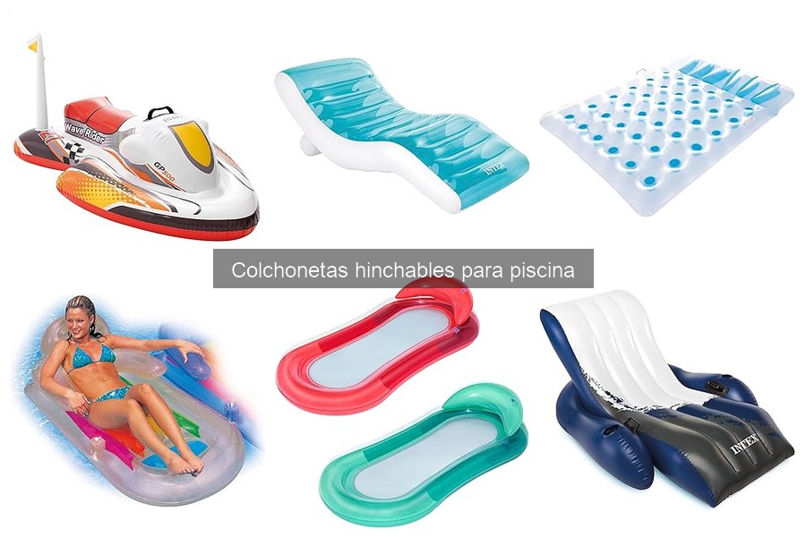 Alternativas a colchonetas hinchables para la piscina