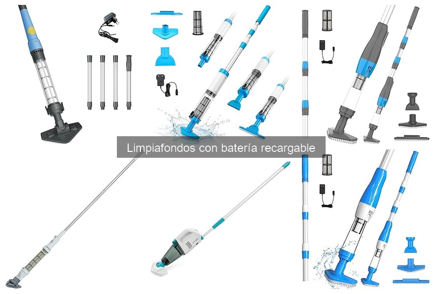 Alternativas a los limpiafondos con batería recargable