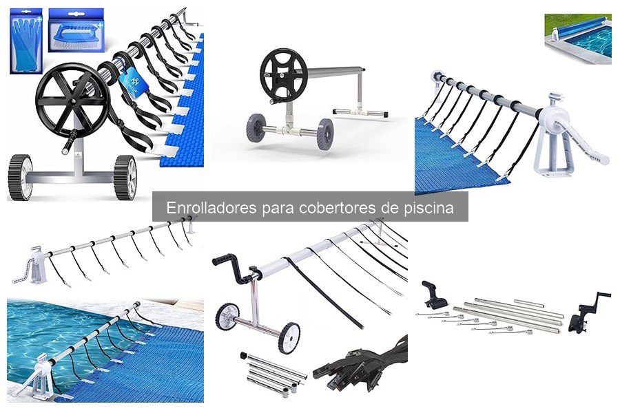 Alternativas económicas a enrolladores de cobertores de piscina
