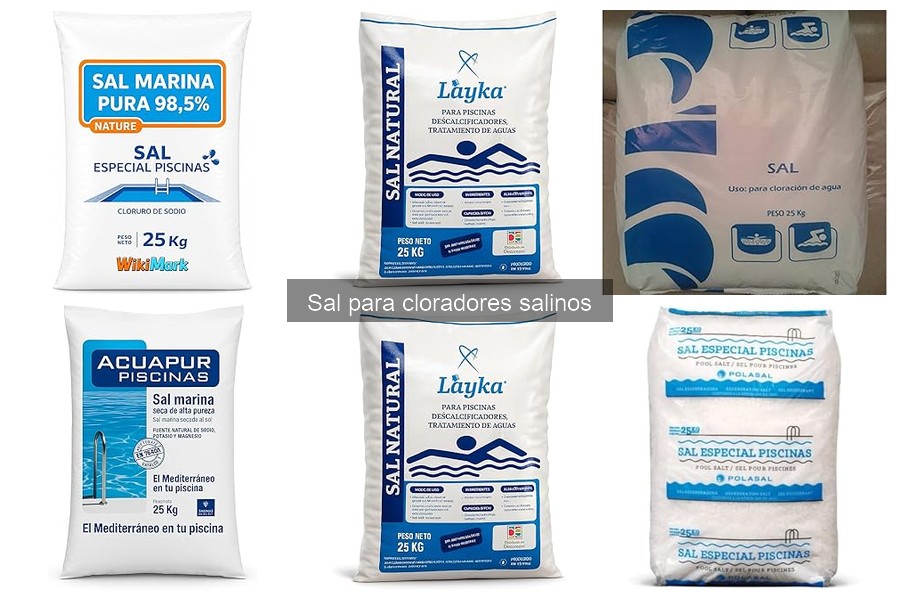 Alternativas efectivas a la sal para cloradores salinos