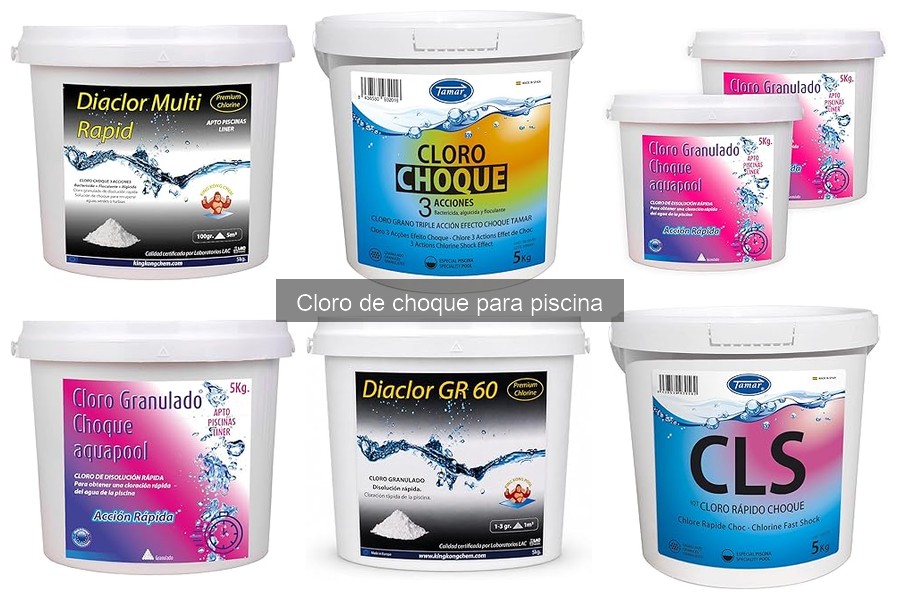Cómo aplicar cloro de choque en la piscina correctamente