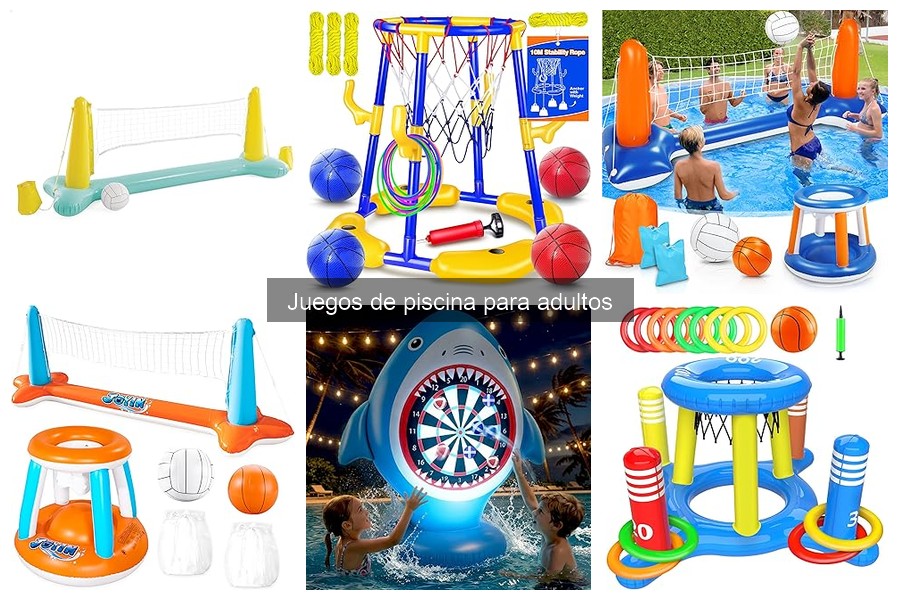 Cómo elegir el mejor juego de piscina para adultos