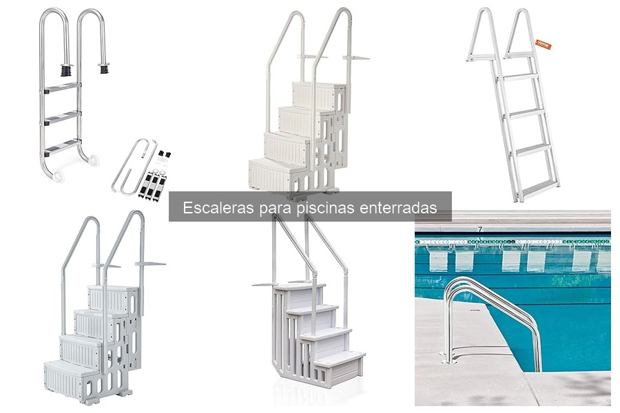 Cómo elegir la escalera ideal para tu piscina enterrada