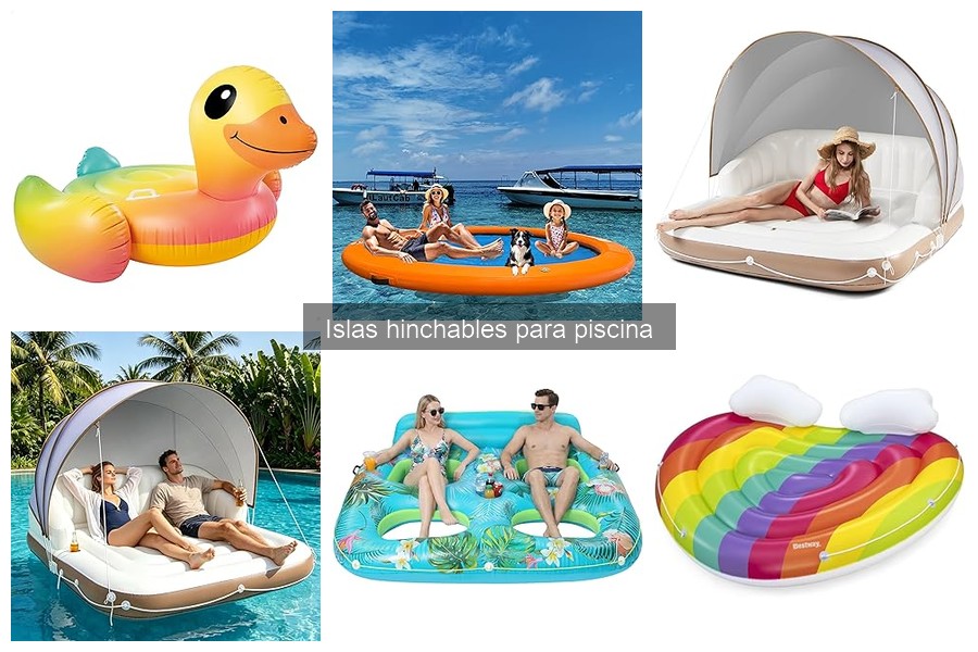 Cómo elegir la isla hinchable perfecta para tu piscina