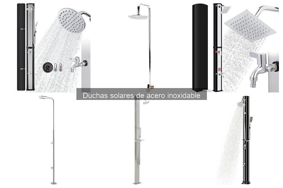 Cómo elegir la mejor ducha solar de acero inoxidable