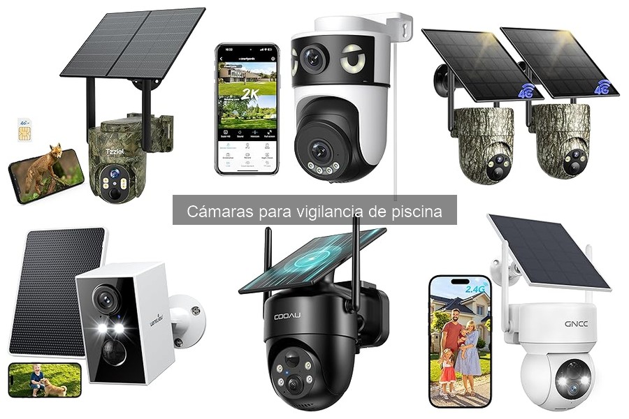 Cómo instalar cámaras de vigilancia en la piscina