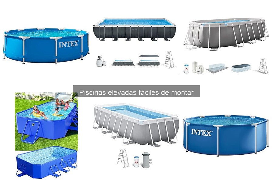 Cómo instalar una piscina elevada fácil de montar
