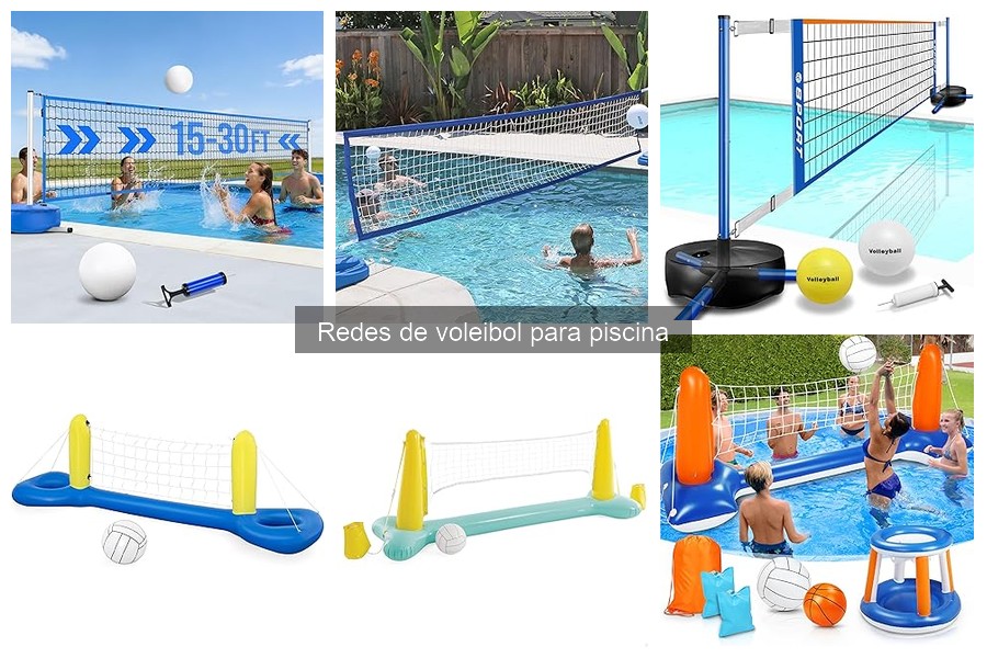 Cómo Instalar una Red de Voleibol en la Piscina
