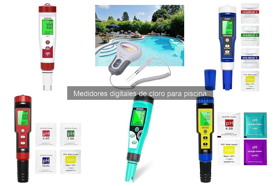 Cómo interpretar lecturas de medidores de cloro para piscina