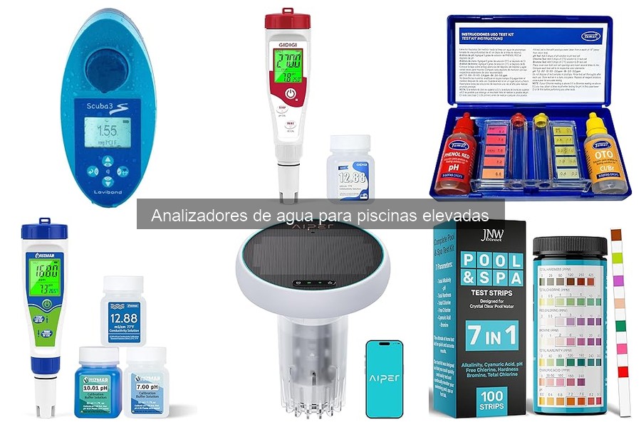 Cómo utilizar un analizador de agua en piscinas desmontables