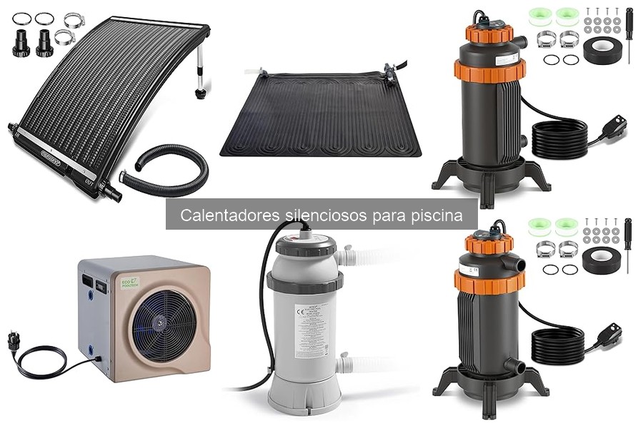Comparativa de Calentadores Silenciosos para Piscinas Grandes y Pequeñas