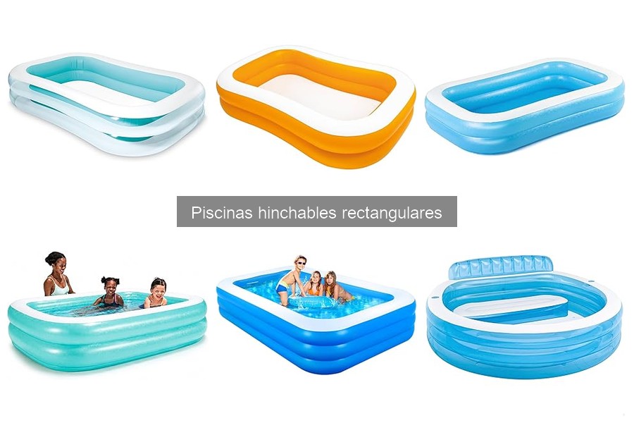 Comparativa de Materiales en Piscinas Hinchables Rectangulares
