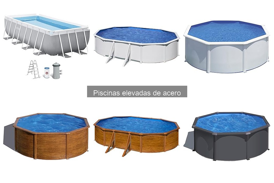 Comparativa de Piscinas Elevadas de Acero y Plástico