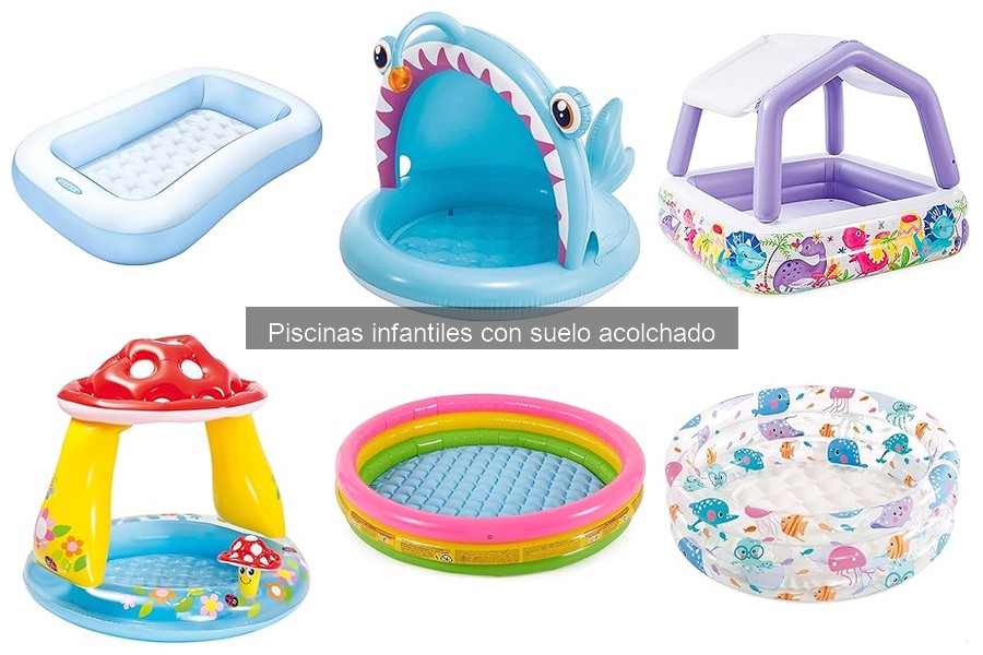 Comparativa de Piscinas Infantiles con Suelo Acolchado