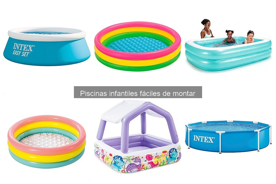 Comparativa de Piscinas Infantiles Desmontables