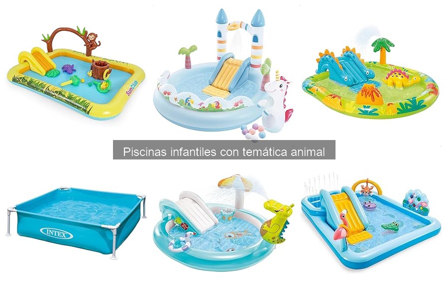 Comparativa de precios de piscinas infantiles temáticas animales