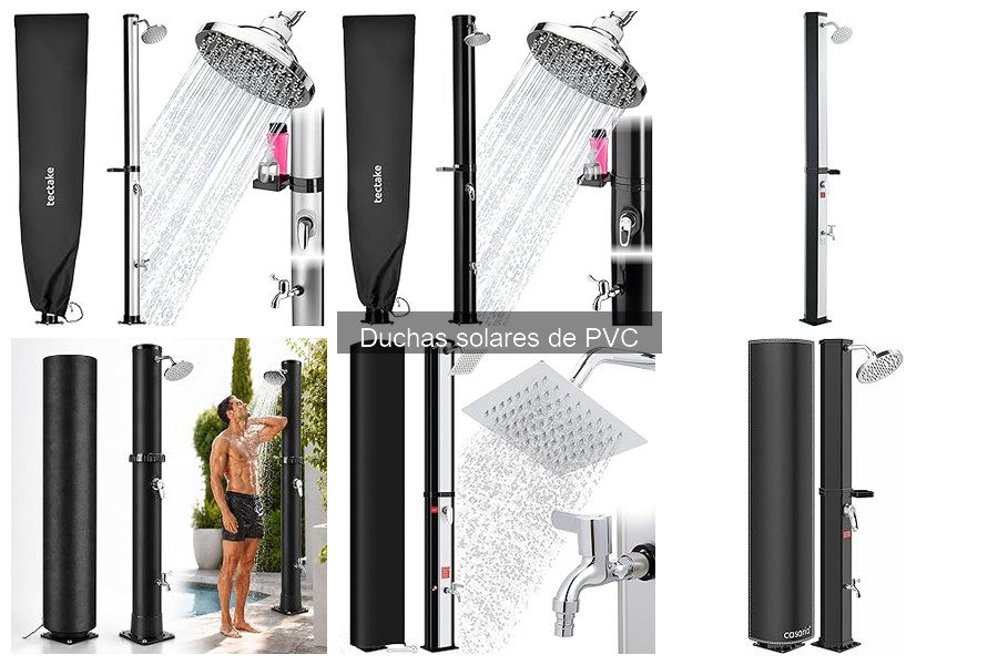 Comparativa: Duchas Solares de PVC vs Aluminio