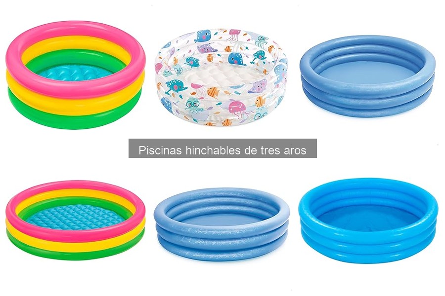 Comparativa: Piscinas Hinchables de Tres Aros vs. Un Aro