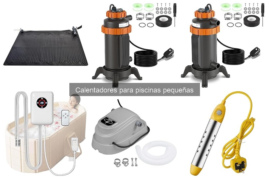 Coste promedio de calentadores para piscinas pequeñas