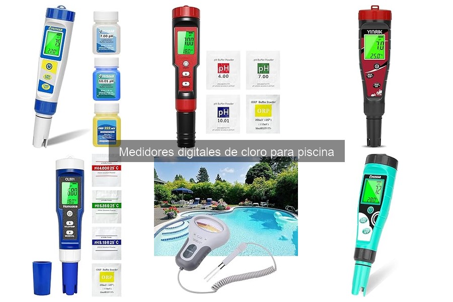 Costos promedio de medidores digitales de cloro para piscina