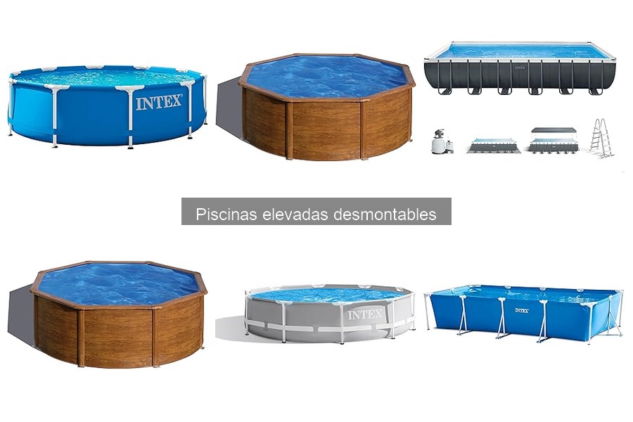 ¿Cuánto cuesta mantener una piscina elevada desmontable?