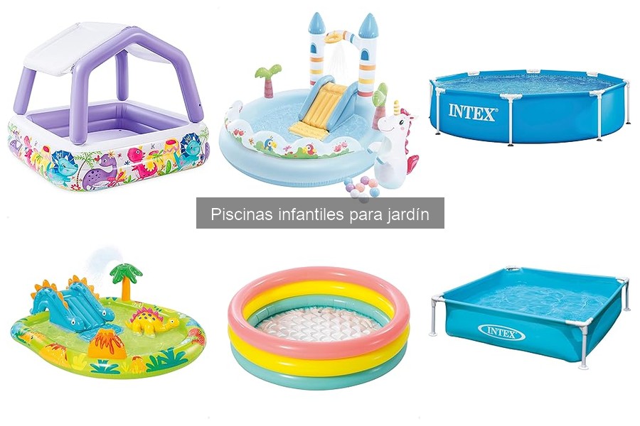 ¿Cuánto cuesta una piscina infantil para jardín en 2023?