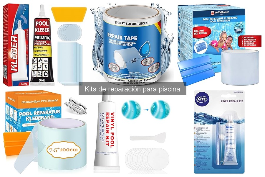 ¿Cuánto dura un kit de reparación para piscina?