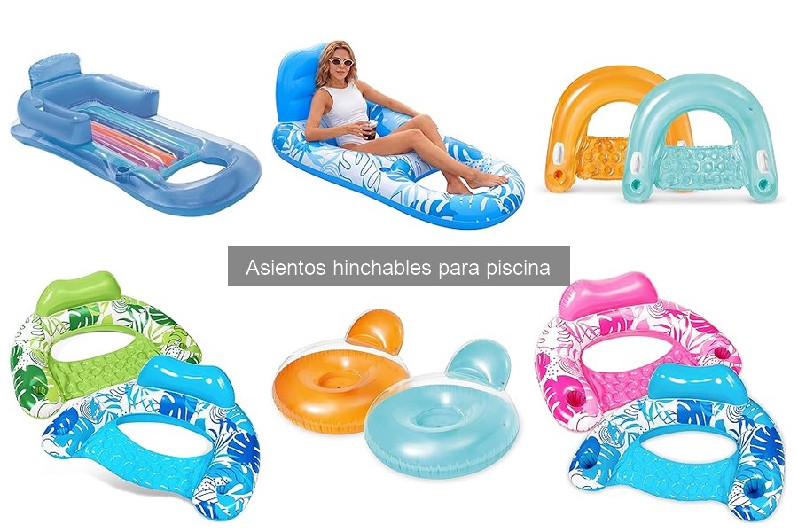 Dónde comprar asientos hinchables para piscina a buen precio