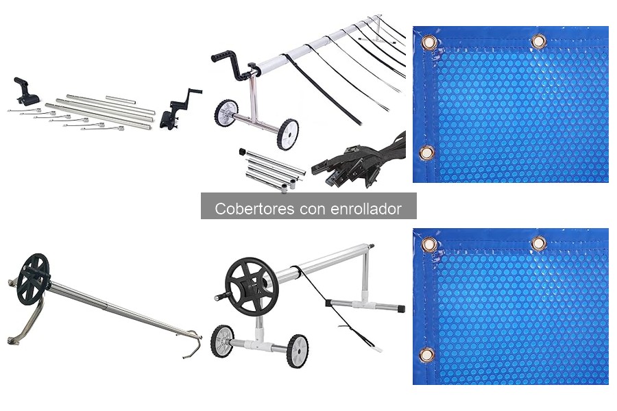 Dónde comprar cobertores con enrollador a buen precio