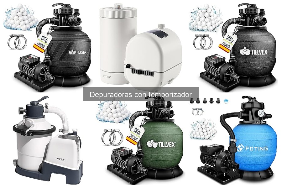 Dónde comprar depuradoras con temporizador y precios comparados