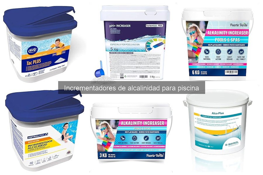 Dónde comprar incrementadores de alcalinidad para piscina