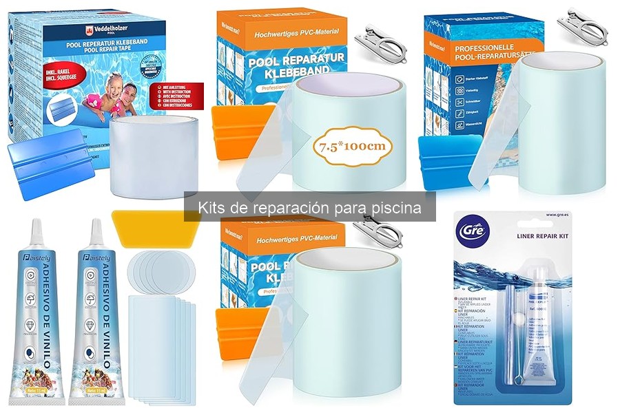 Dónde comprar kits de reparación para piscina: mejores opciones