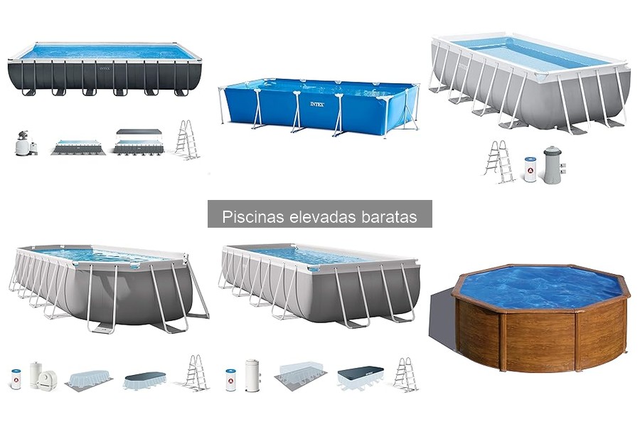 Dónde comprar piscinas elevadas baratas: mejores opciones