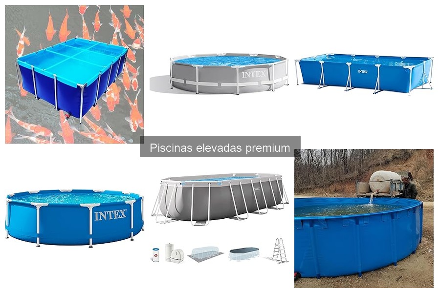 Dónde comprar piscinas elevadas premium: las mejores tiendas