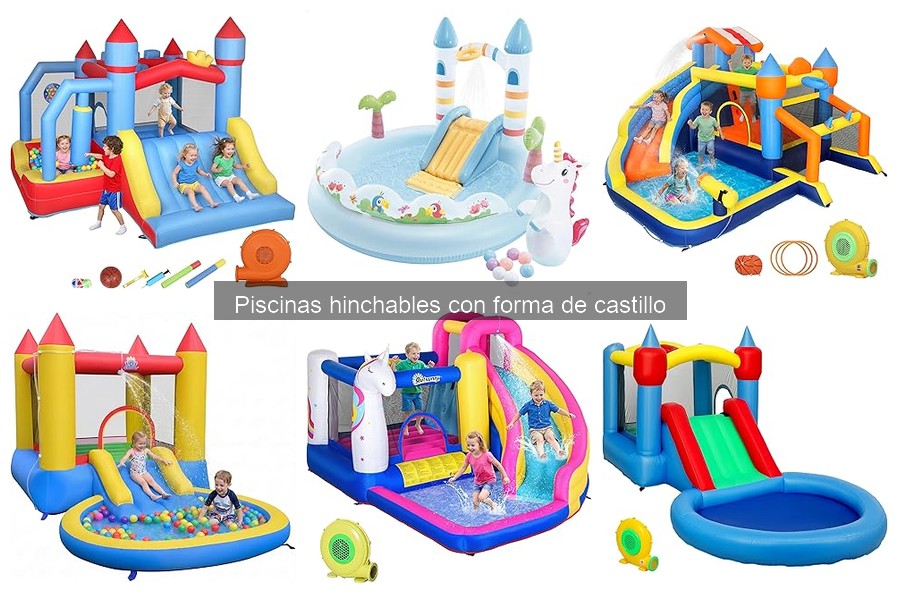 Dónde Comprar Piscinas Hinchables con Forma de Castillo