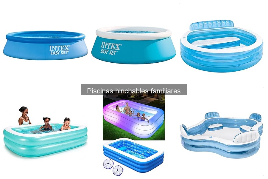 Dónde comprar piscinas hinchables familiares en oferta