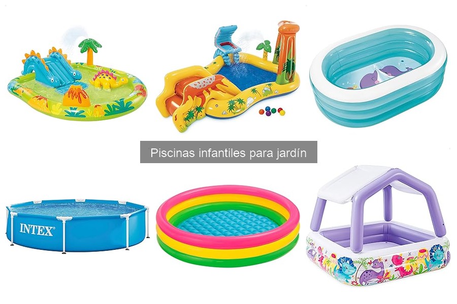 Dónde comprar piscinas infantiles para jardín con buenas ofertas