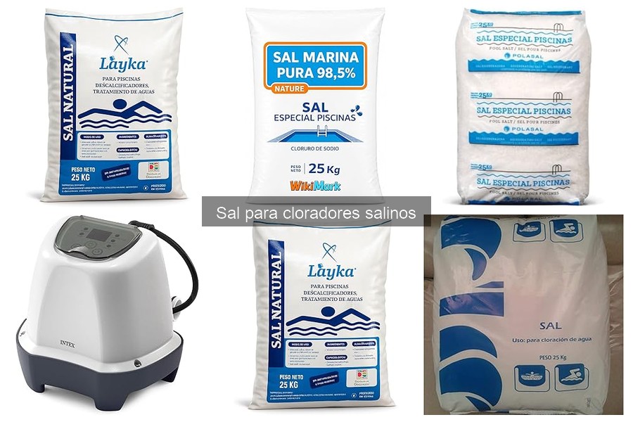 Dónde comprar sal para cloradores salinos al mejor precio