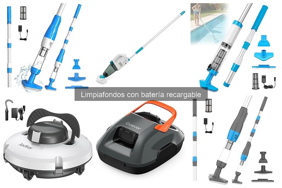 Dónde comprar un limpiafondos a batería recargable