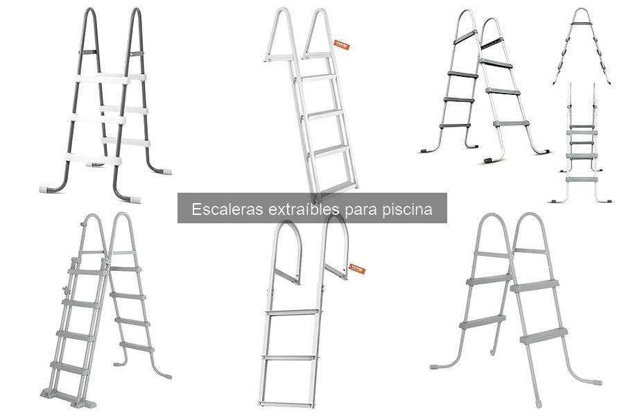 Errores comunes al usar escaleras extraíbles para piscina
